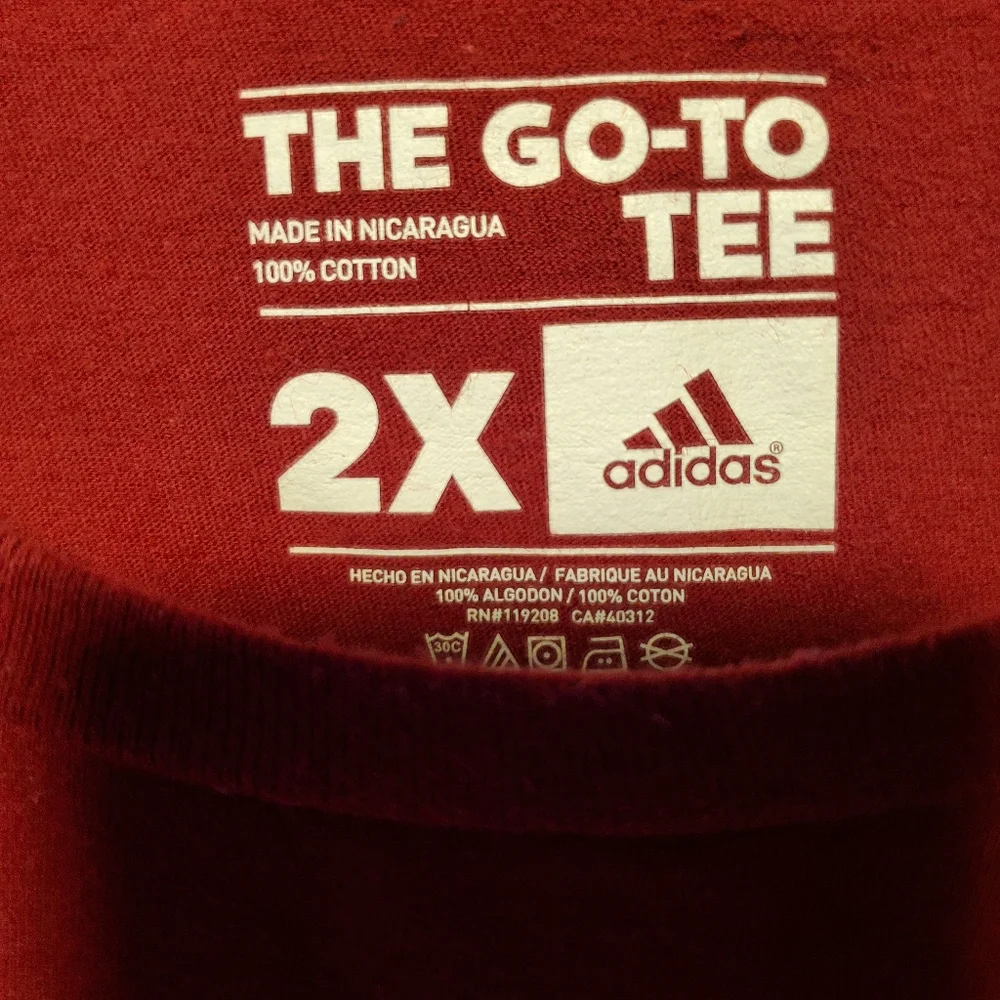 Adidas The Go-To Tee Cleveland Cavs Mens Sz 2XL 2016‎ Championship T Shirt nwot